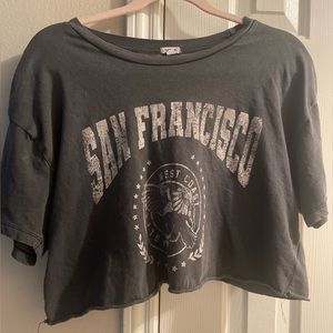 Garage San Francisco Cropped Tee